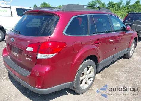 2013 Subaru Outback 2.5I Premium из США, поврежденный, VIN 4S4BRBCC6D3271788